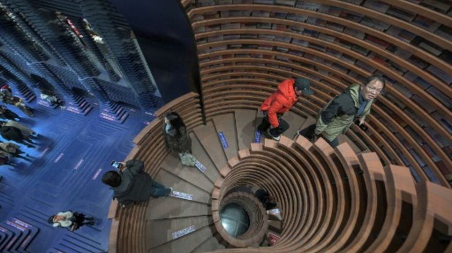 La librería Zhongshuge de Tianjin, China 