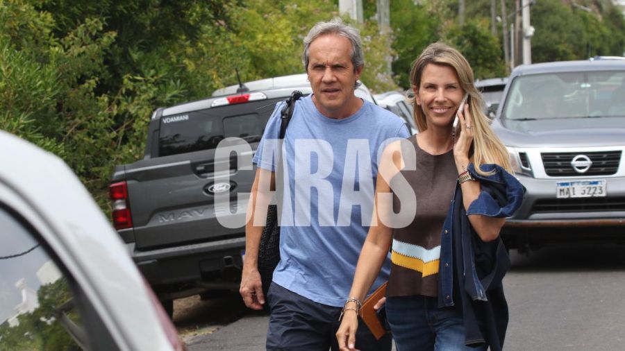 Carolina, la hermana de Susana Giménez, y Diego Mejuto