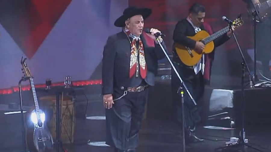 El Chaqueño Palavecino, la figura central en la noche de Jesús María.