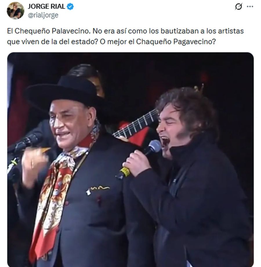 Jorge Rial contra el Chaqueño Palavecino 