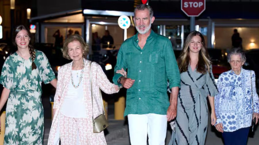 La reina Sofia y su hermana Irene