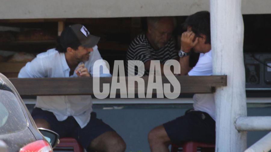 Nacho Viale y Gustavo Scaglione en Punta del Este