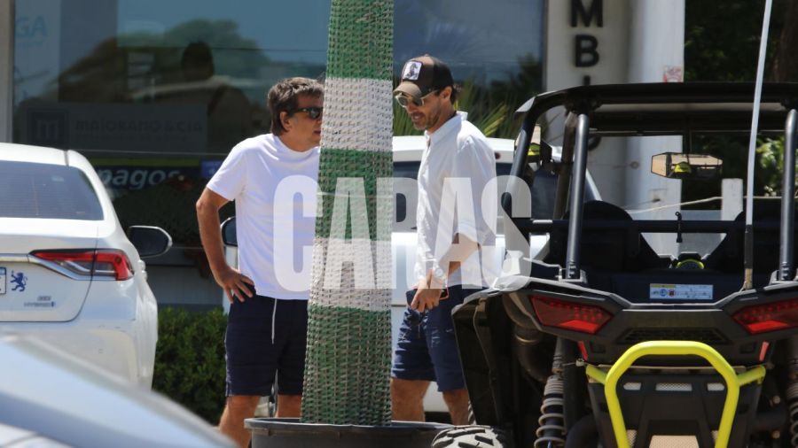 Nacho Viale y Gustavo Scaglione en Punta del Este