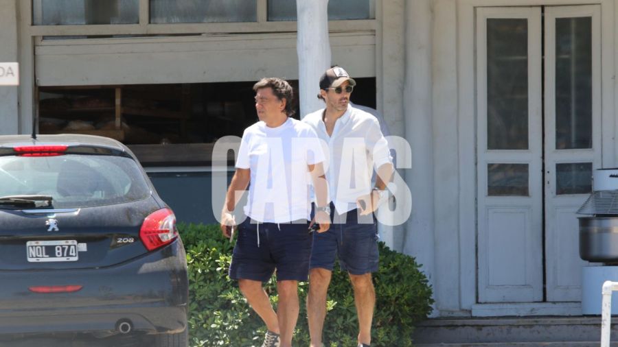 Nacho Viale y Gustavo Scaglione en Punta del Este