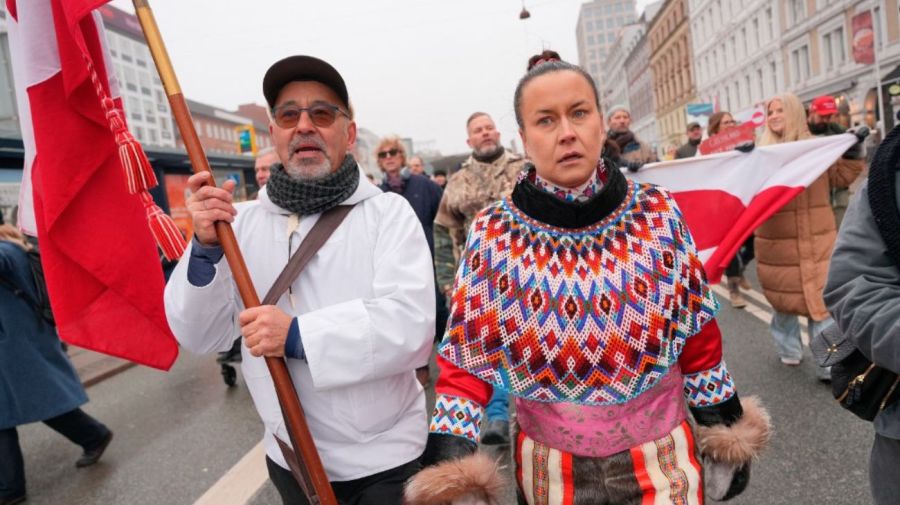 Protesta en Dinamarca por Groenlandia