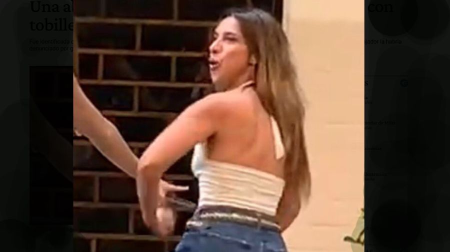 Agostina Páez, abogada detenida en Río de Janeiro.