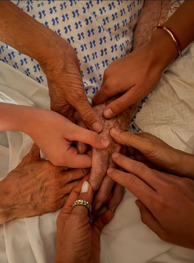 Falleció la madre de Cecilia Bolocco
