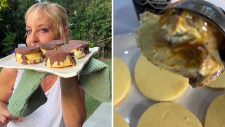 Jimena Monteverde y sus alfajores helados