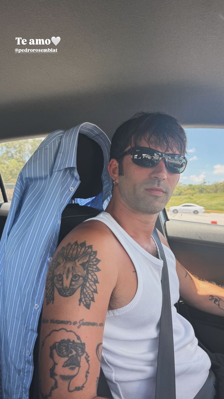 Lali Espósito saludó a Pedro Rosemblat por su cumpleaños