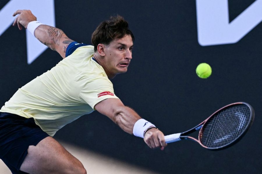 Camilo Ugo Carabelli en el Australia Open