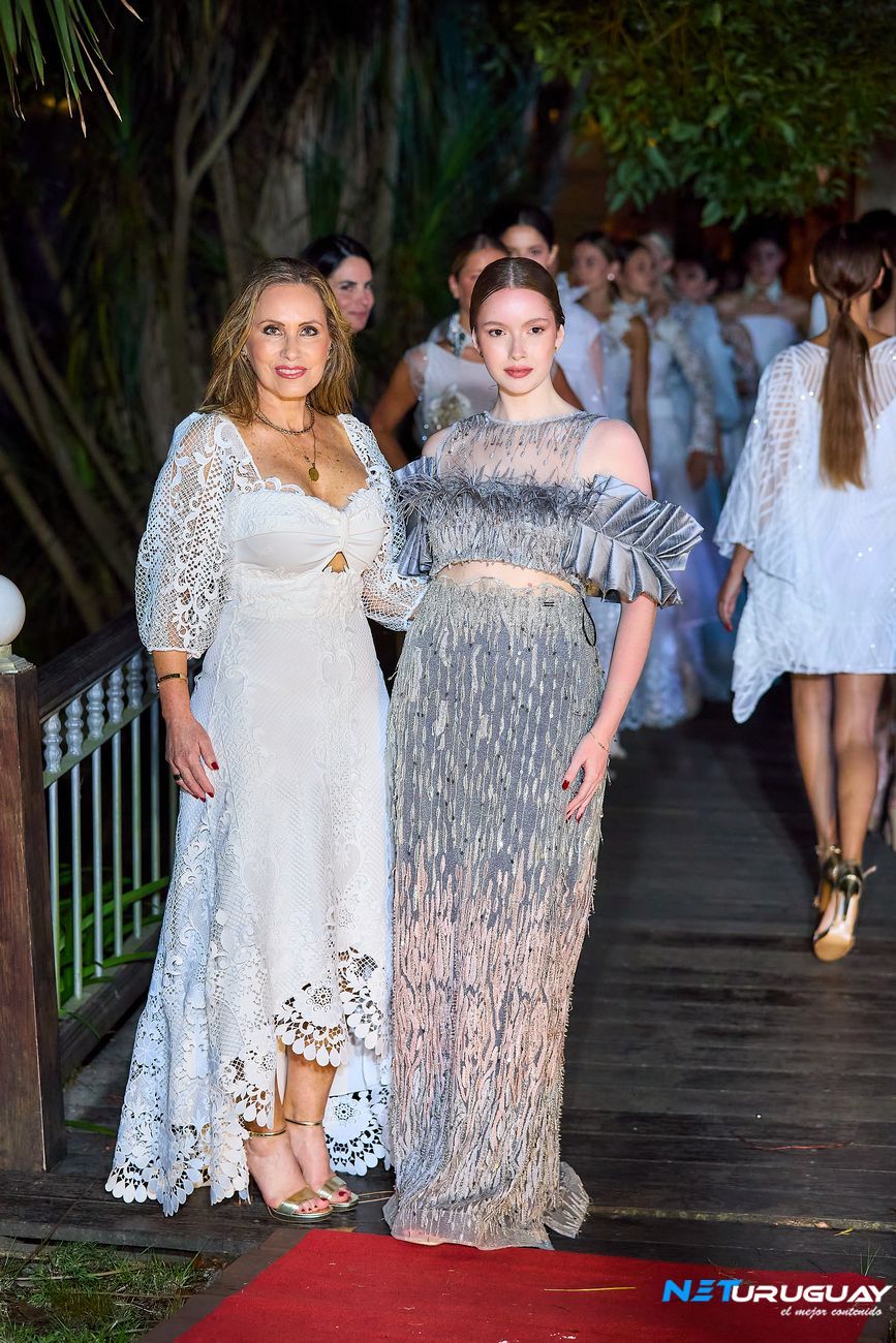 Soraya Bittar Diseñadora Paraguay y modelo Alexhia Bertemus 