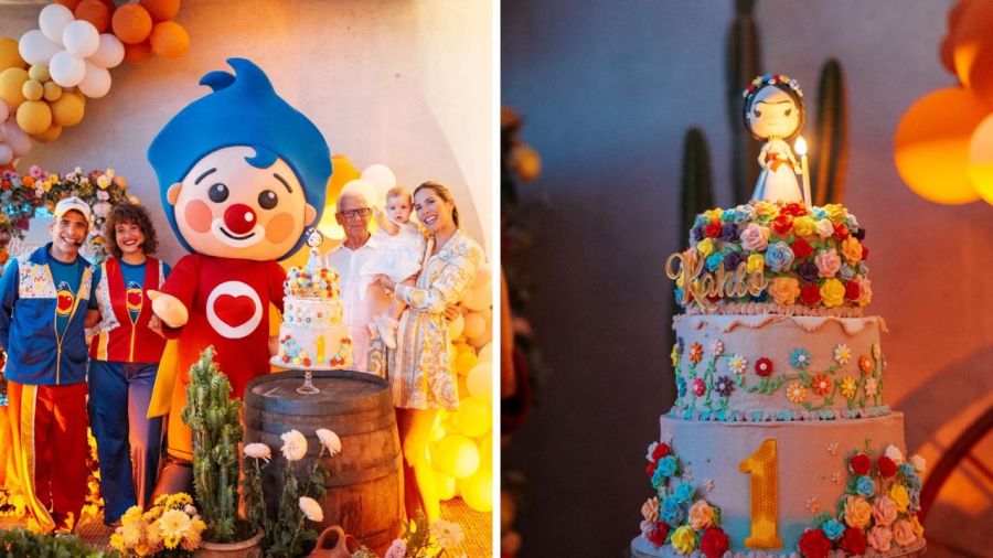 Cumpleaños de Kahlo, hija de Eduardo y Elina Costantini