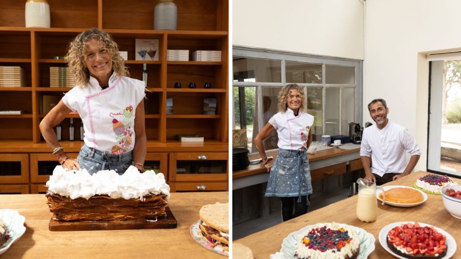 Donato de Santis, Maru Botana y Lucas Bustos