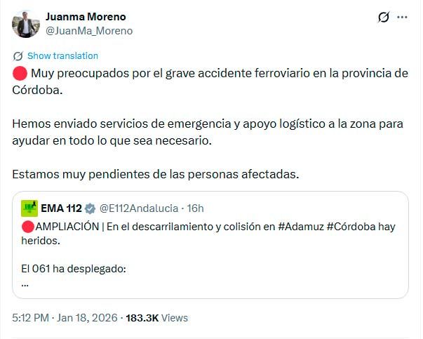 X Juanma Moreno 19012026