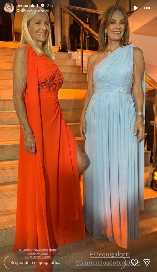 Nequi Galotti y Evelyn Scheidl