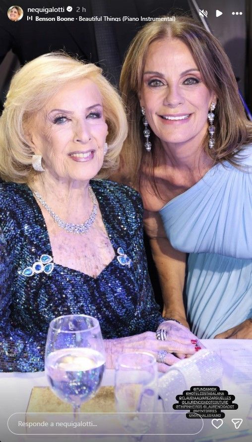 Nequi Galotti y Evelyn Scheidl