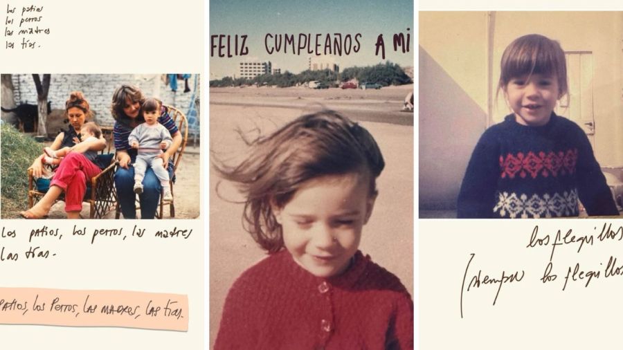 Celeste Cid de pequeña