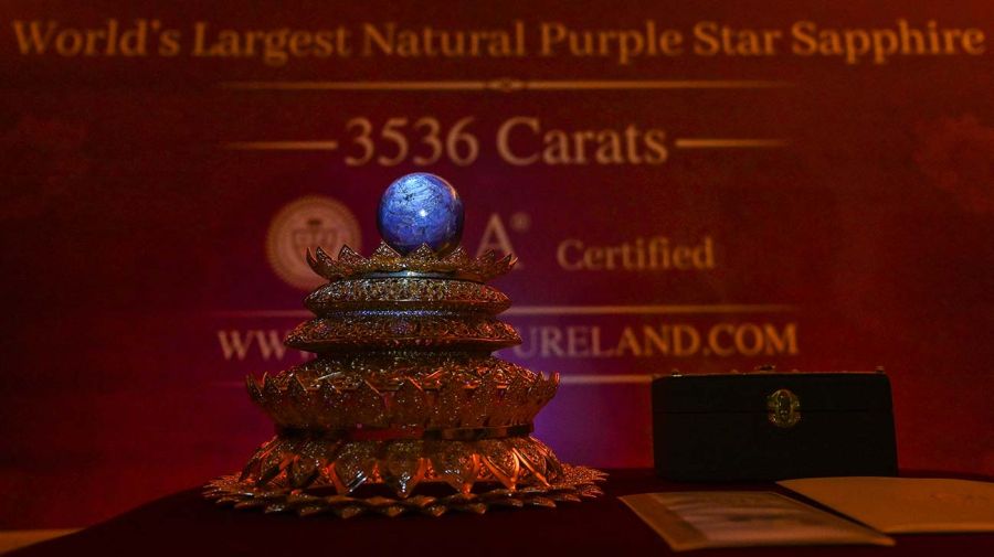 El zafiro, la estrella más grande del mundo 21012026