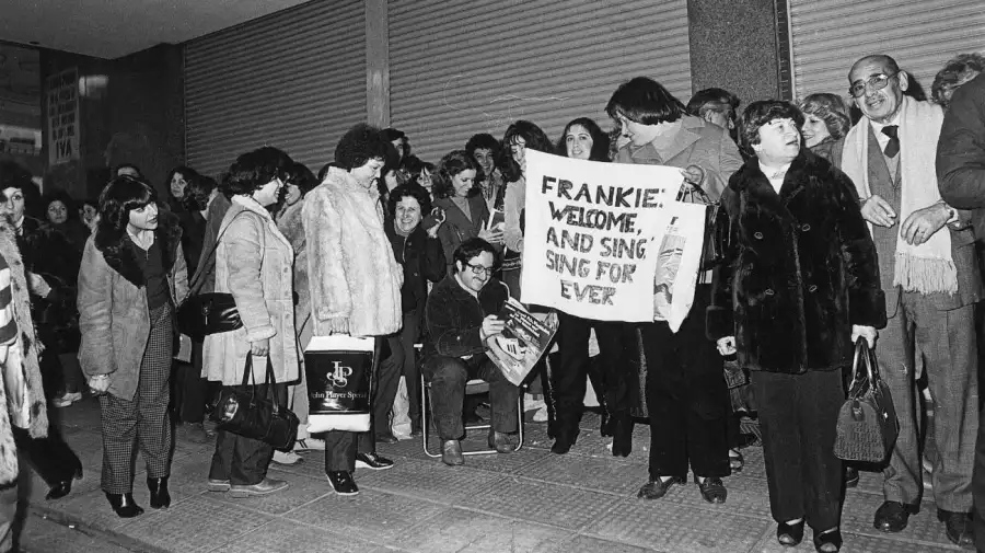 Palito Ortega y Frank Sinatra