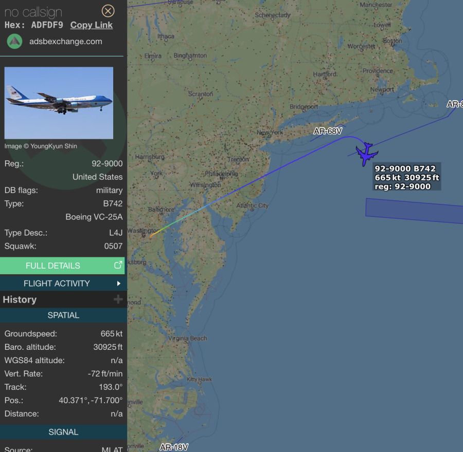 Qué pasó con el Air Force One