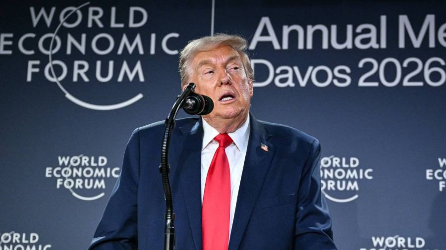 Trump en Davos 21012026