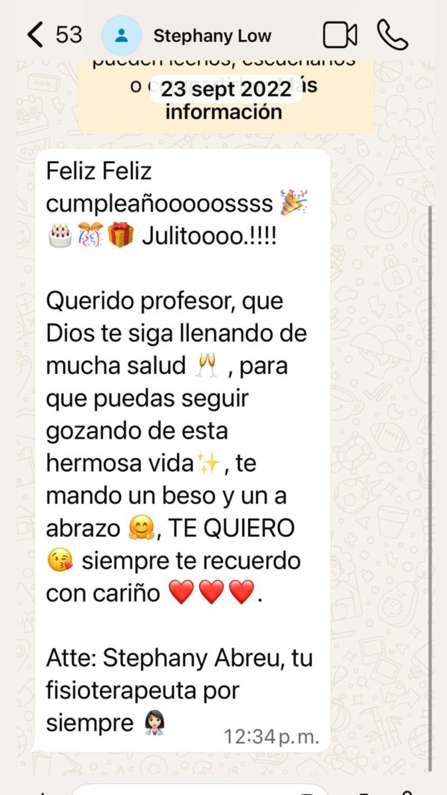 Chats de Julio Iglesias