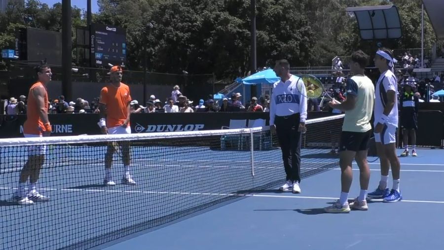 Dobles entre argentinos en Autralia 2026