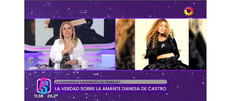 Fernanda Iglesias contó la verdad sobre el trabajo de la amante de Luciano Castro