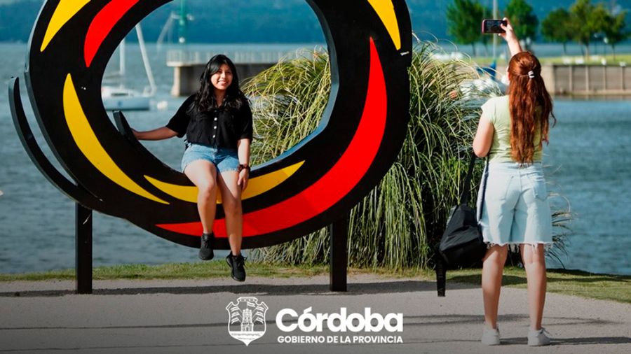 Logo de la provincia en un foto