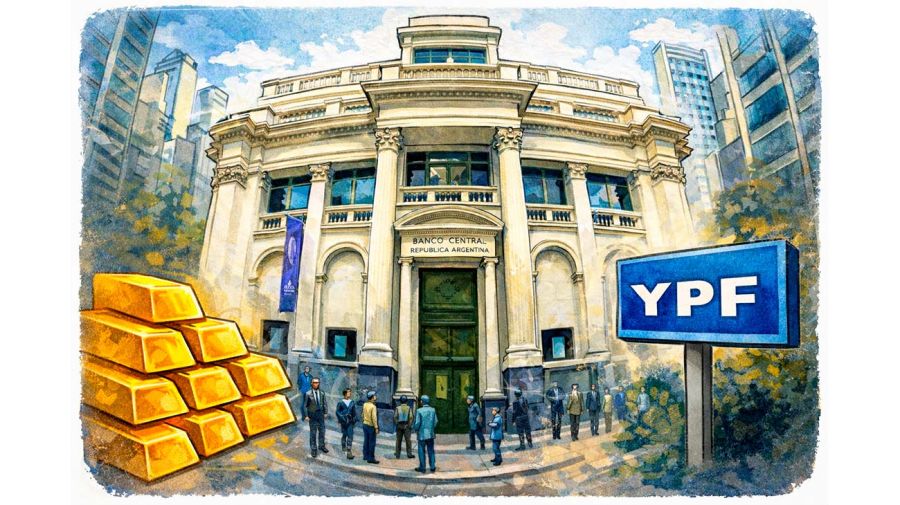 Reservas en el BCRA y el caso YPF 22012026
