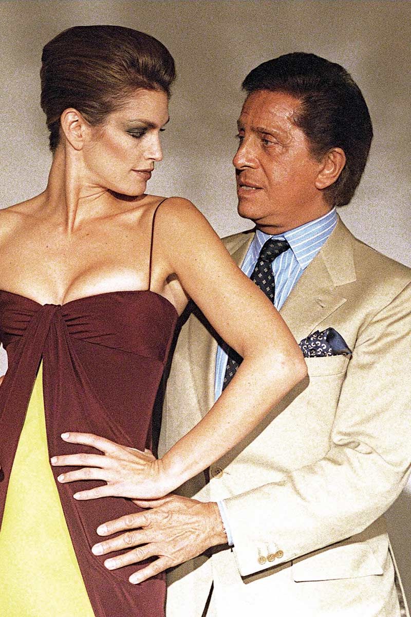 Cindy Crawford y Valentino