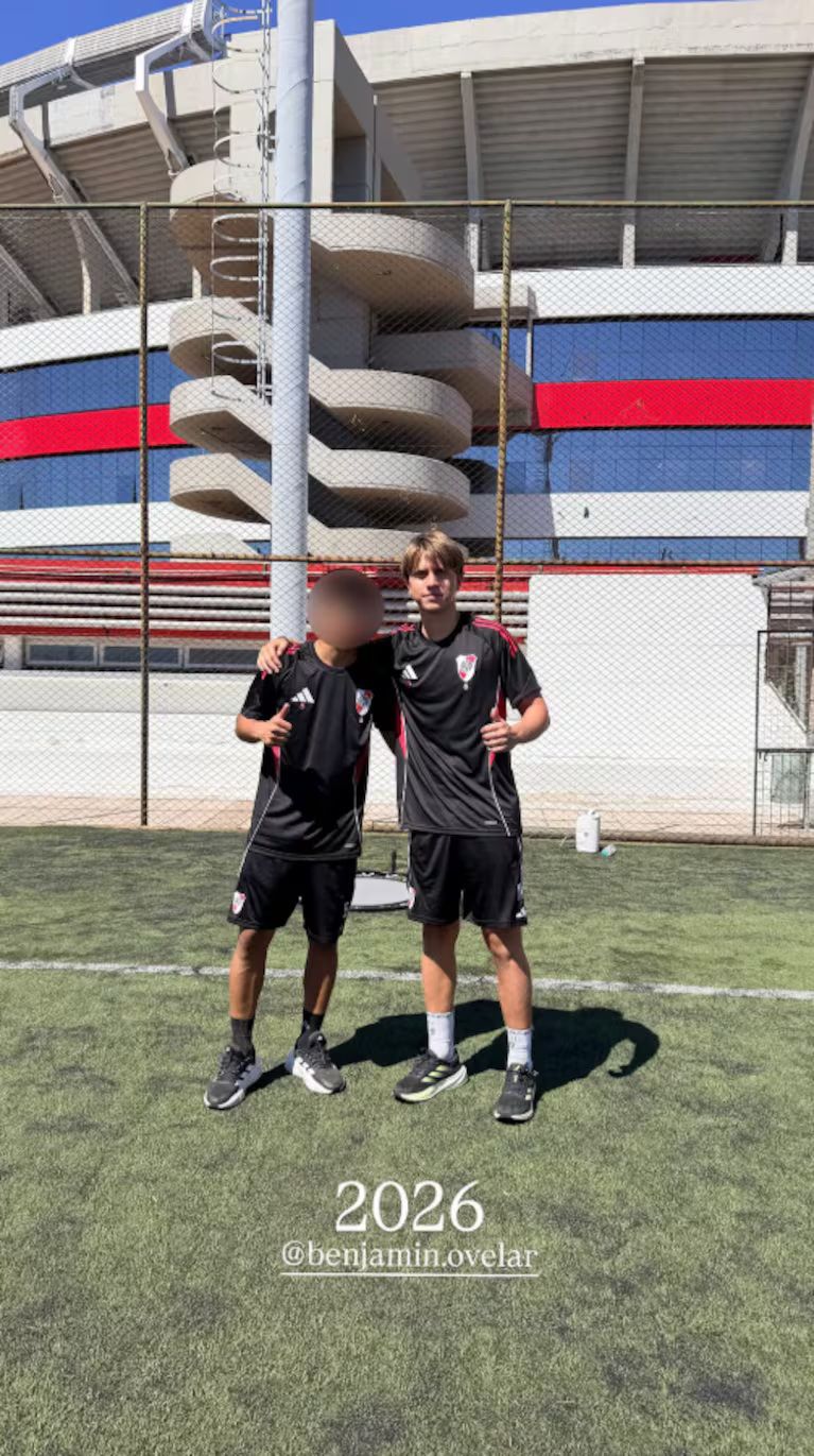 En medio del conflicto entre Wanda Nara y Mauro Icardi, Valentino López compartió una buena noticia 