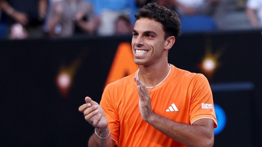 Francisco Cerúndolo en el Abierto de Australia 2026