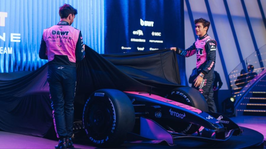 Franco Colapinto y Pierre Gasly con el Alpine A526