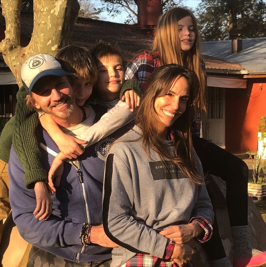 Los hijos de Facundo Arana y María Susini