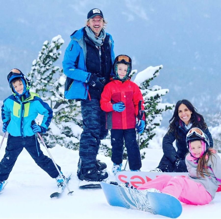 Los hijos de Facundo Arana y María Susini