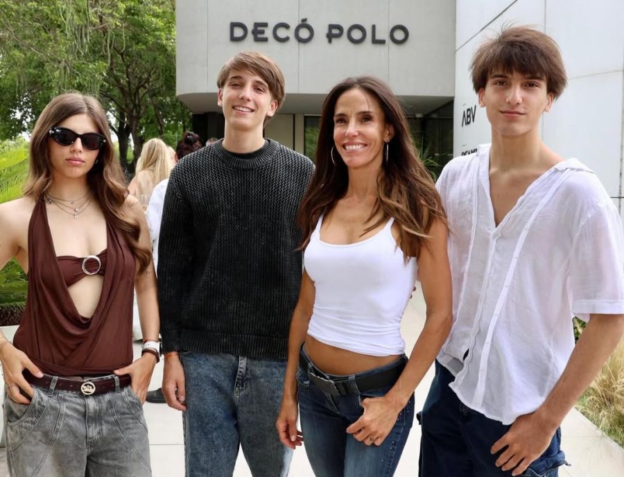 Los hijos de Facundo Arana y María Susini