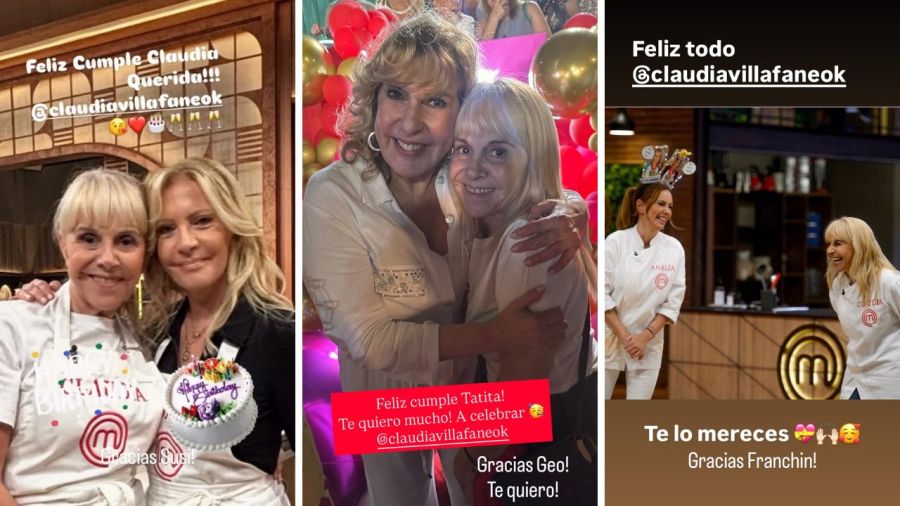 Los mensajes para Claudia Villafañe en el día de su cumpleaños