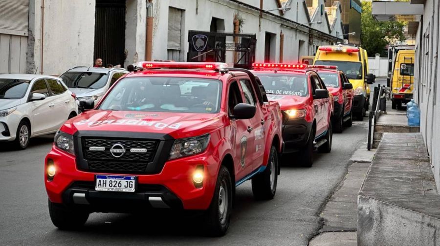 La Ciudad envió bomberos y brigadistas para ayudar a combatir los incendios en Chubut 24012026
