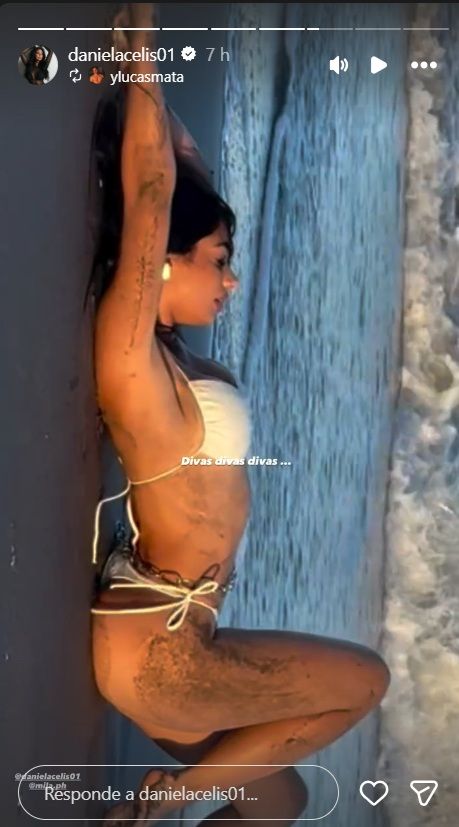 Sesión de fotos de Daniela Celis