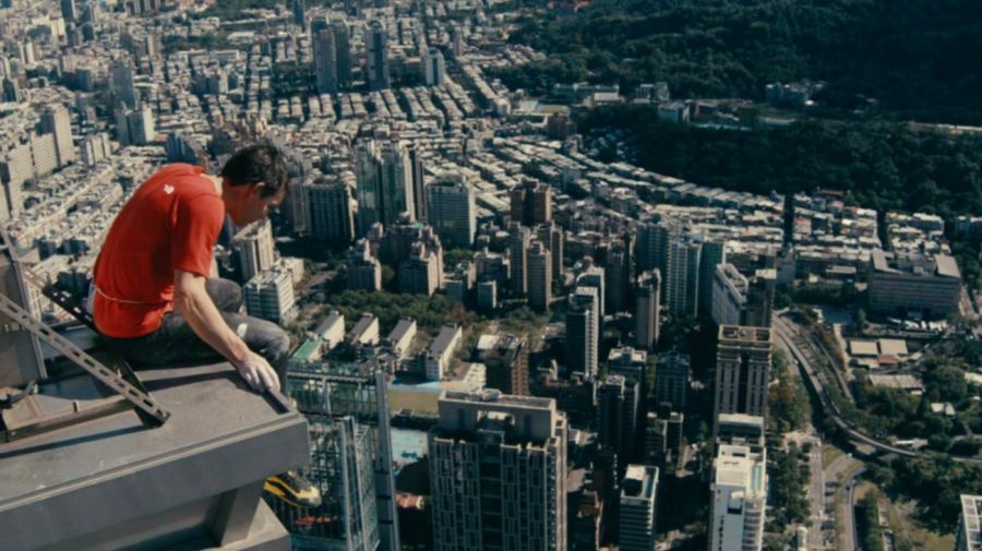 Alex Honnold escaló el Taipei 101