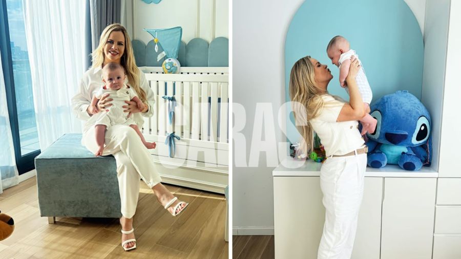 Así es la habitación de Manu, el hijo de Alejandra Maglietti