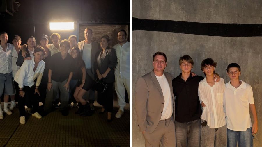 Cumpleaños de Valentino, hijo de Wanda Nara y Maxi López