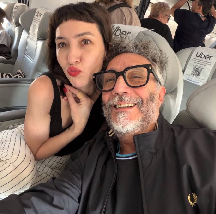 Fito Páez y Sofía Gala