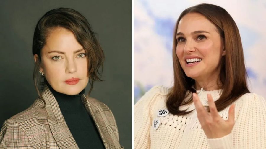 Dolores Fonzi y Natalie Portman