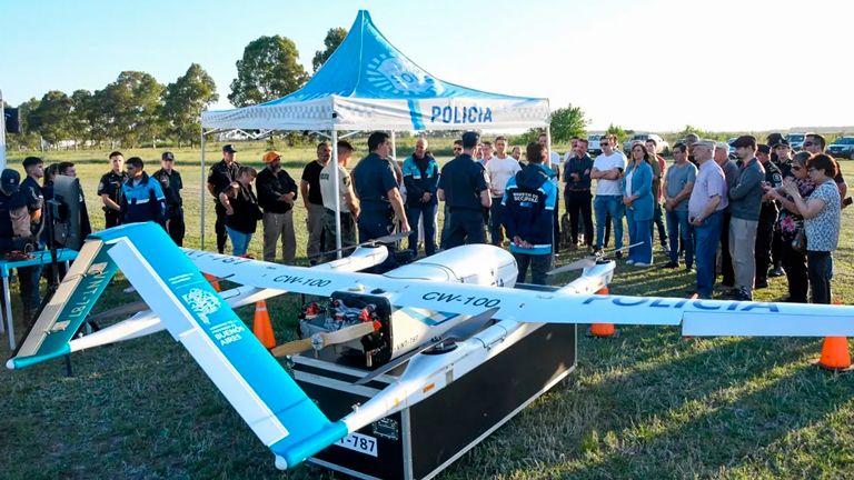 Dron de Largo alcance - Policía de Junin