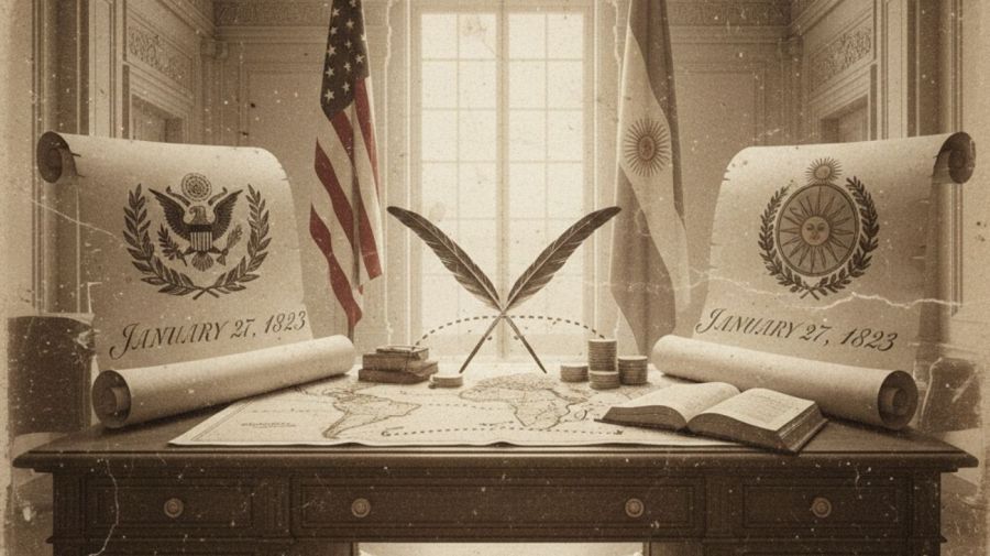 Estados Unidos reconoció formalmente a las Provincias Unidas del Río de la Plata 