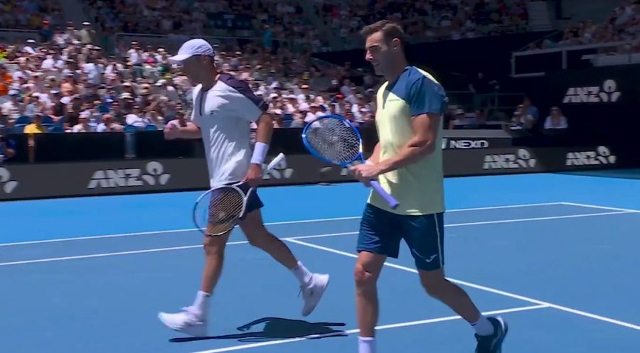 Horacio Zeballos en el Abierto de Australia