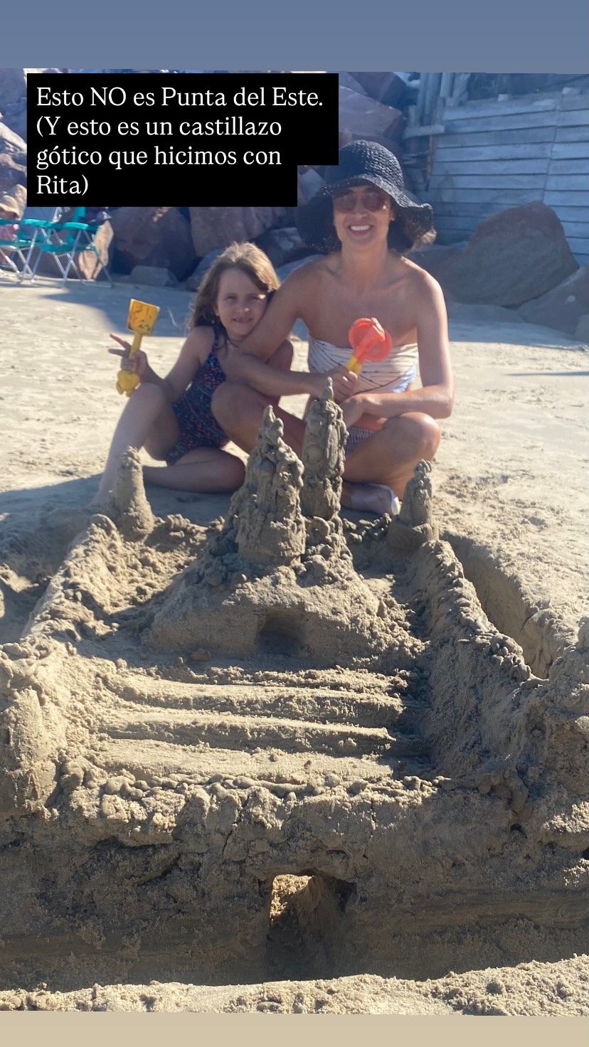 Julia Mengolini salió al cruce tras el revuelo por sus vacaciones