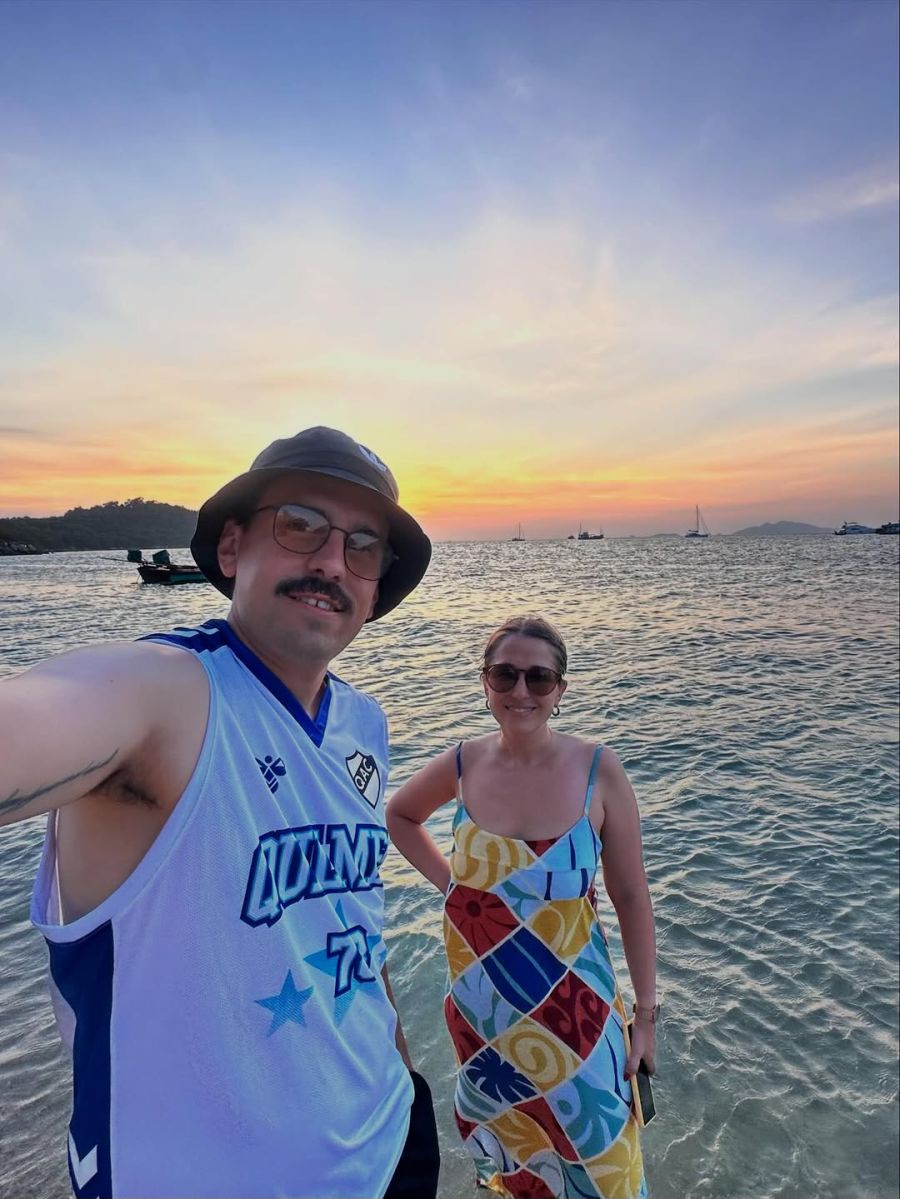 La luna de miel de Manu Jove y Agustina López